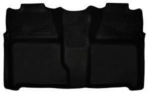 Chevrolet Silverado 2500HD Floor Mats - Rear - Husky Liners - WeatherBeater - Black - `07-`13